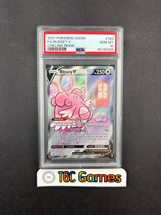 Blissey V Chilling Reign Alt Art 183/198 PSA 10