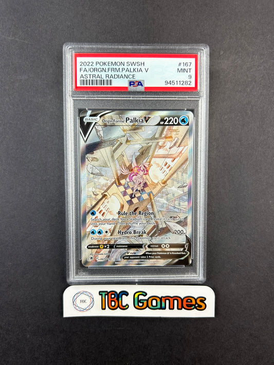 Origin Forme Palkia V Astral Radiance Alt Art 167/189 PSA 9