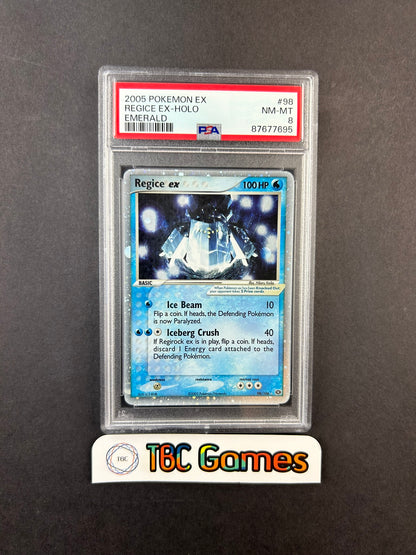 regice ex pokemon card Pokemon Hidden Legends Regice ex #97 (cgc