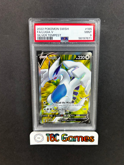 Lugia V Silver Tempest 185/195 PSA 9