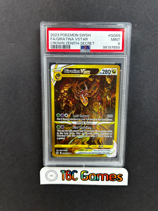 Giratina VSTAR Crown Zenith GG69/GG70 PSA 9