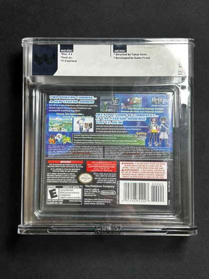 Pokemon Black Version 2 Nintendo DS Canadian Sealed A+ WATA 9.6