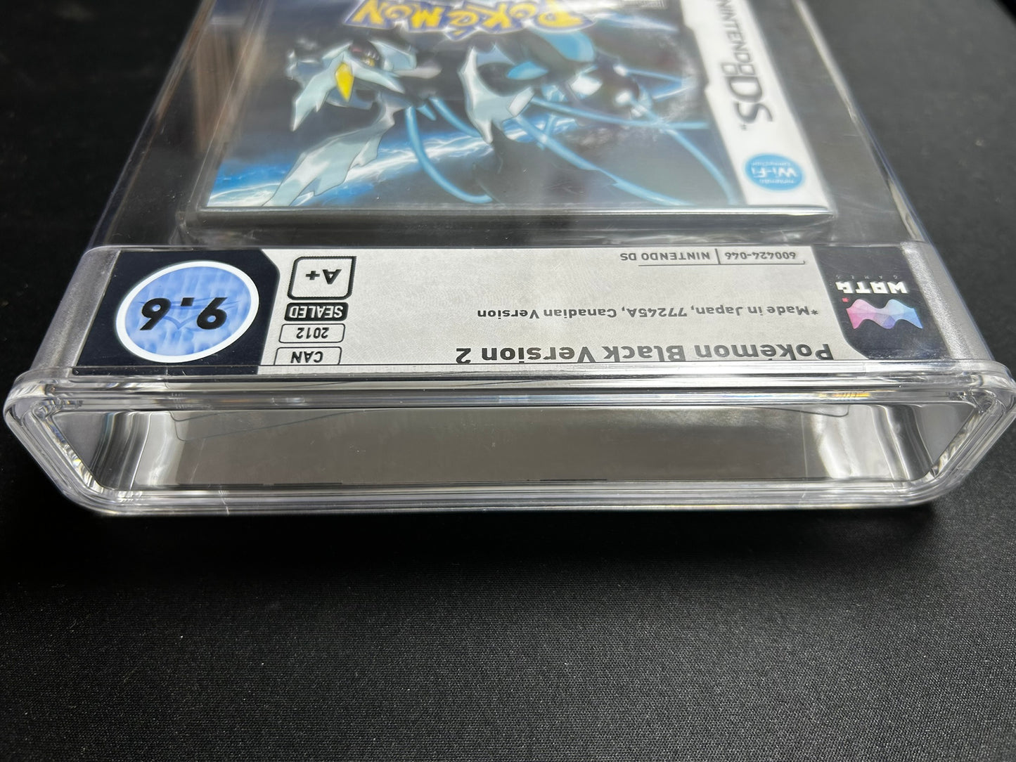 Pokemon Black Version 2 Nintendo DS Canadian Sealed A+ WATA 9.6