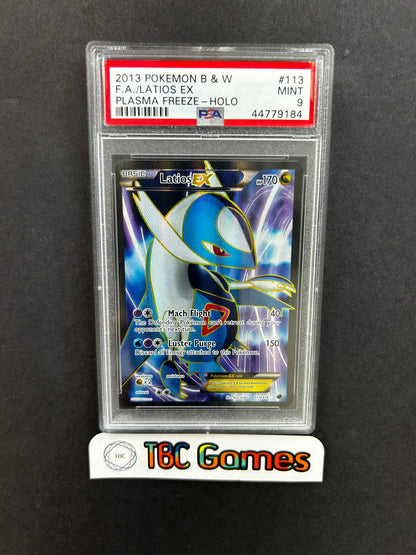 Latios EX Plasma Freeze 113/116 PSA 9