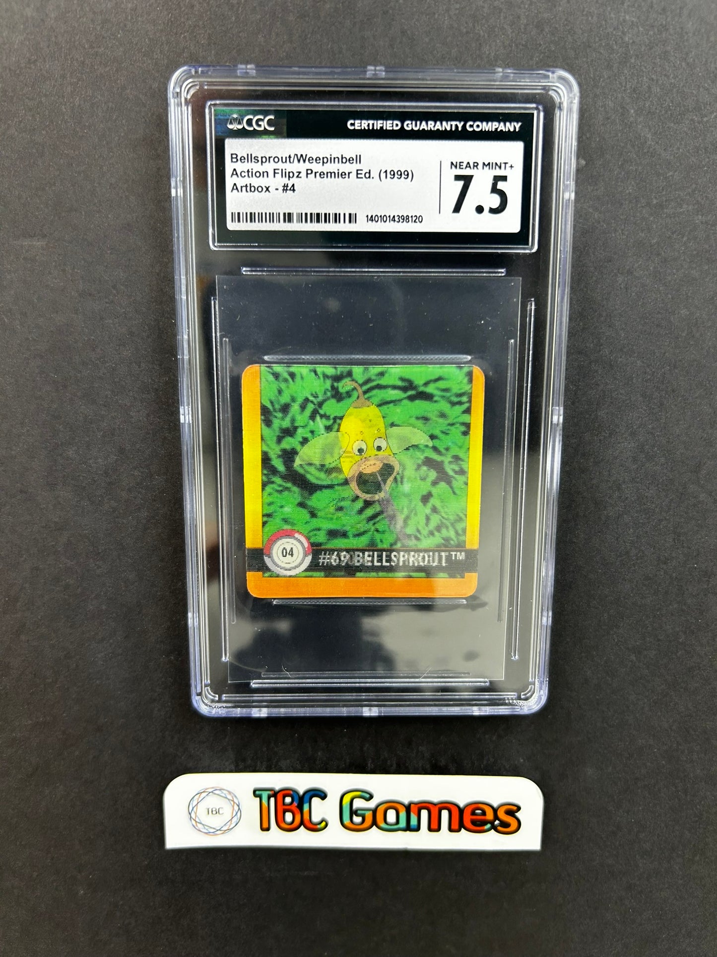 Bellsprout Weepinbell Action Flipz Artbox 4 Lenticular CGC 7.5