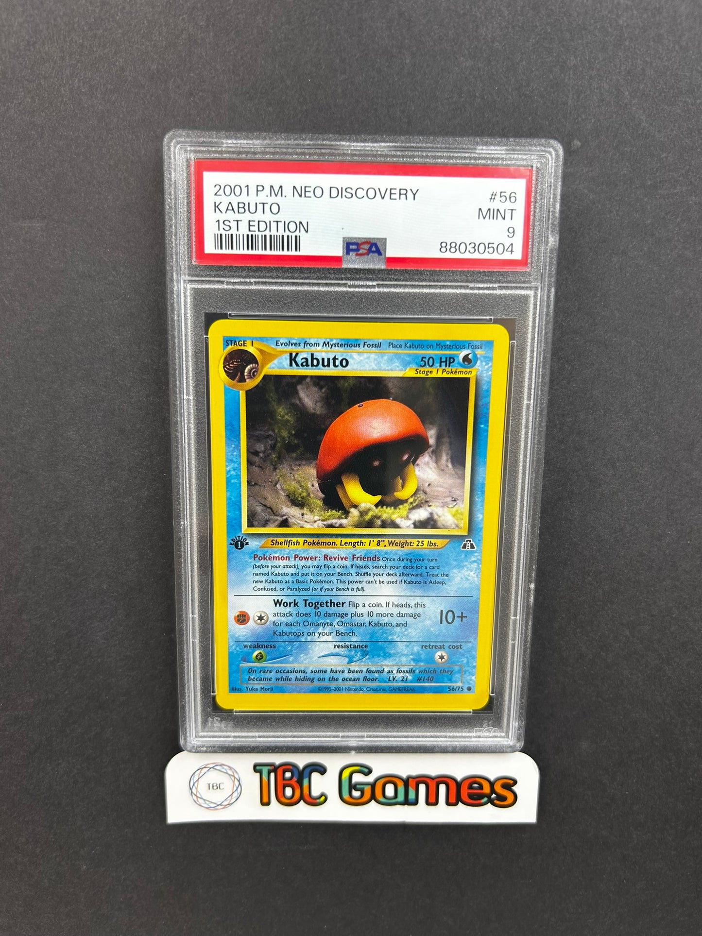 Kabuto Neo Discovery 1st Edition 56/75 PSA 9