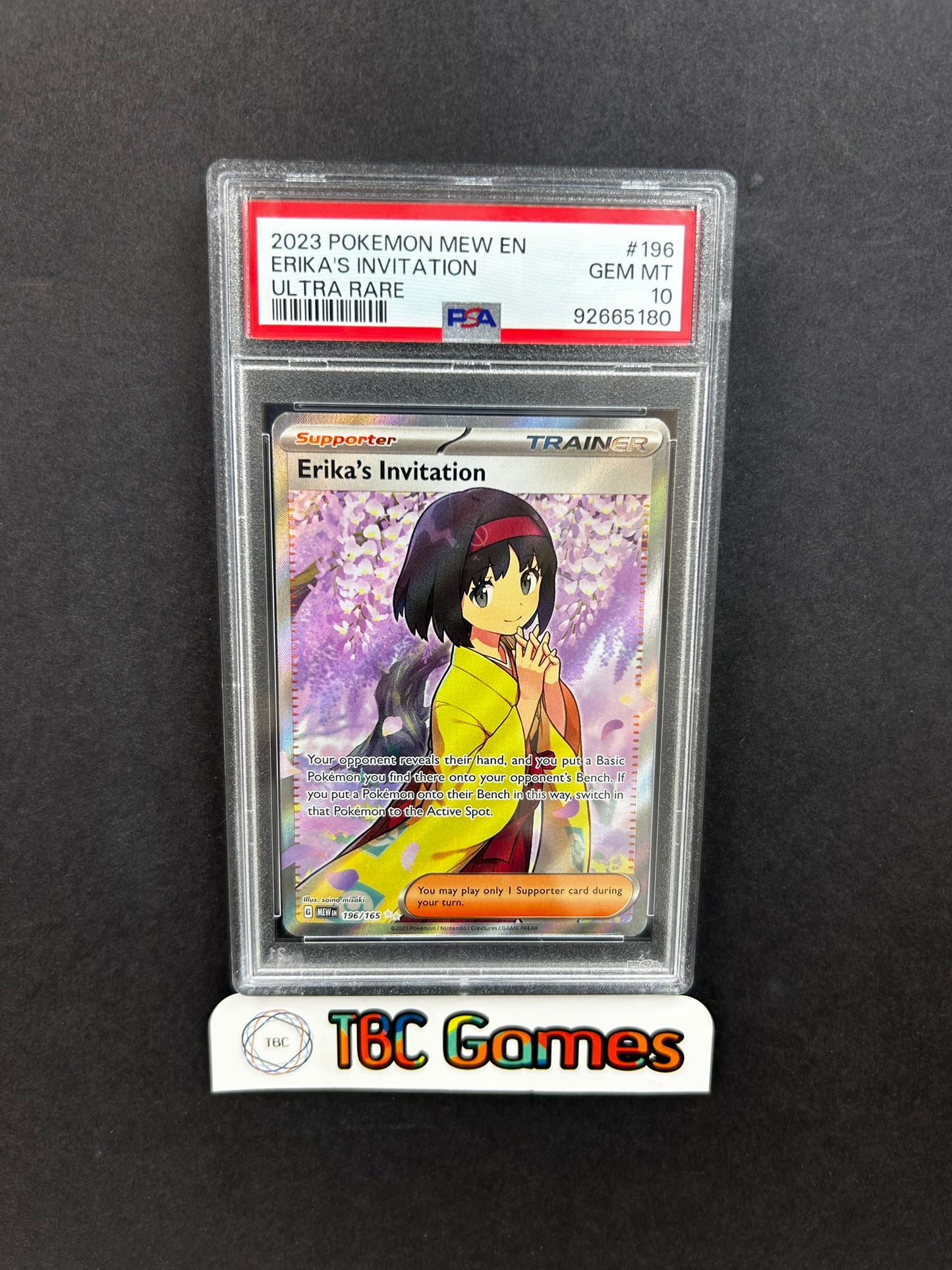 Erika's Invitation 151 196/165 PSA 10