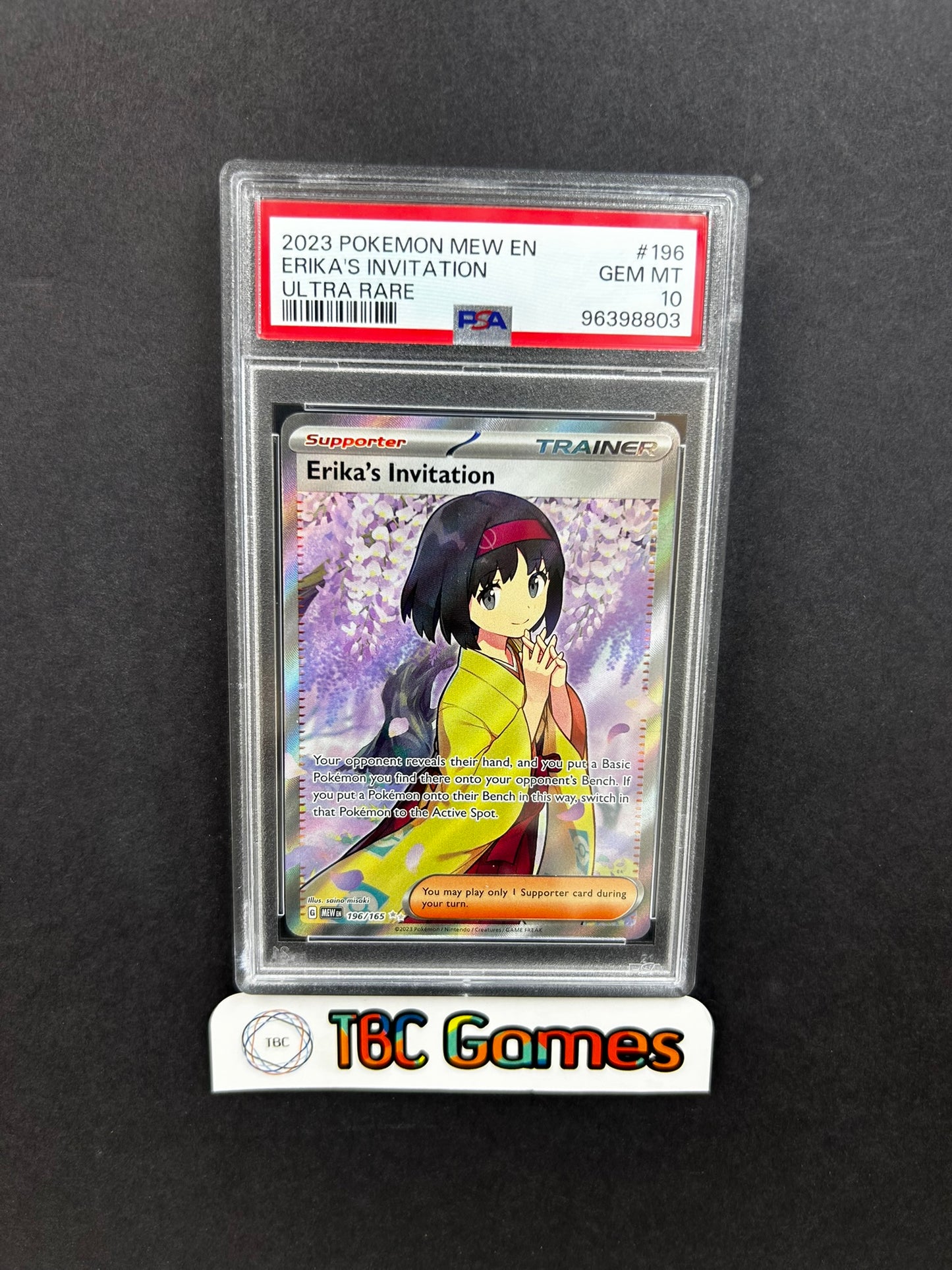 Erika's Invitation 151 196/165 PSA 10