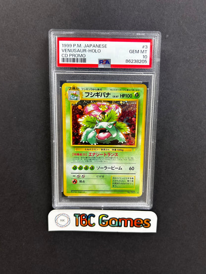 Venusaur CD Promo Holo Japanese PSA 10