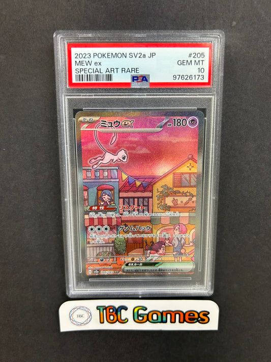 Mew ex 151 sv2a 205/165 SAR Japanese PSA 10