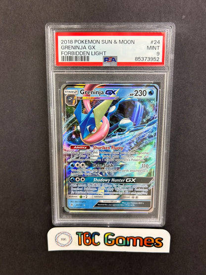 Greninja GX Forbidden Light 24/131 PSA 9