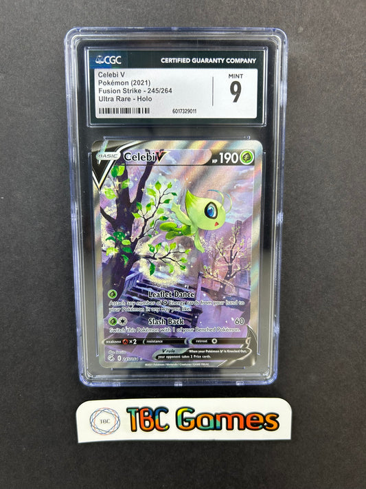 Celebi V Fusion Strike Alt Art 245/264 CGC 9