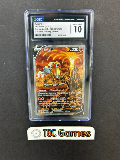 Entei V Crown Zenith GG36/GG70 CGC 10