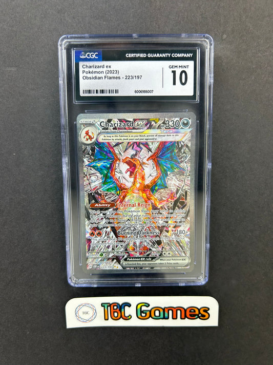 Charizard ex Obsidian Flames 223/197 CGC 10
