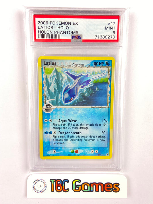 Latios Holon Phantoms Floodrush Theme Deck Holo 22/110 Mislabed PSA 9