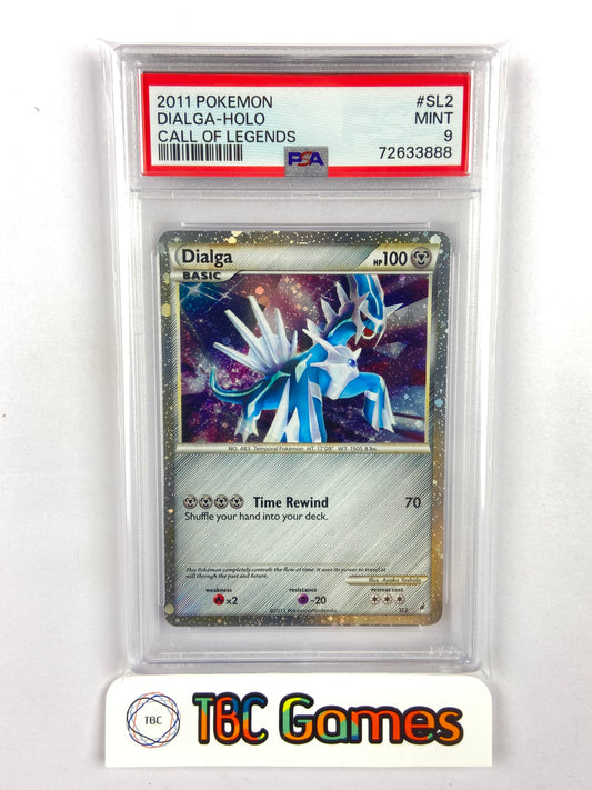 Dialga Call of Legends Shiny SL2 PSA 9