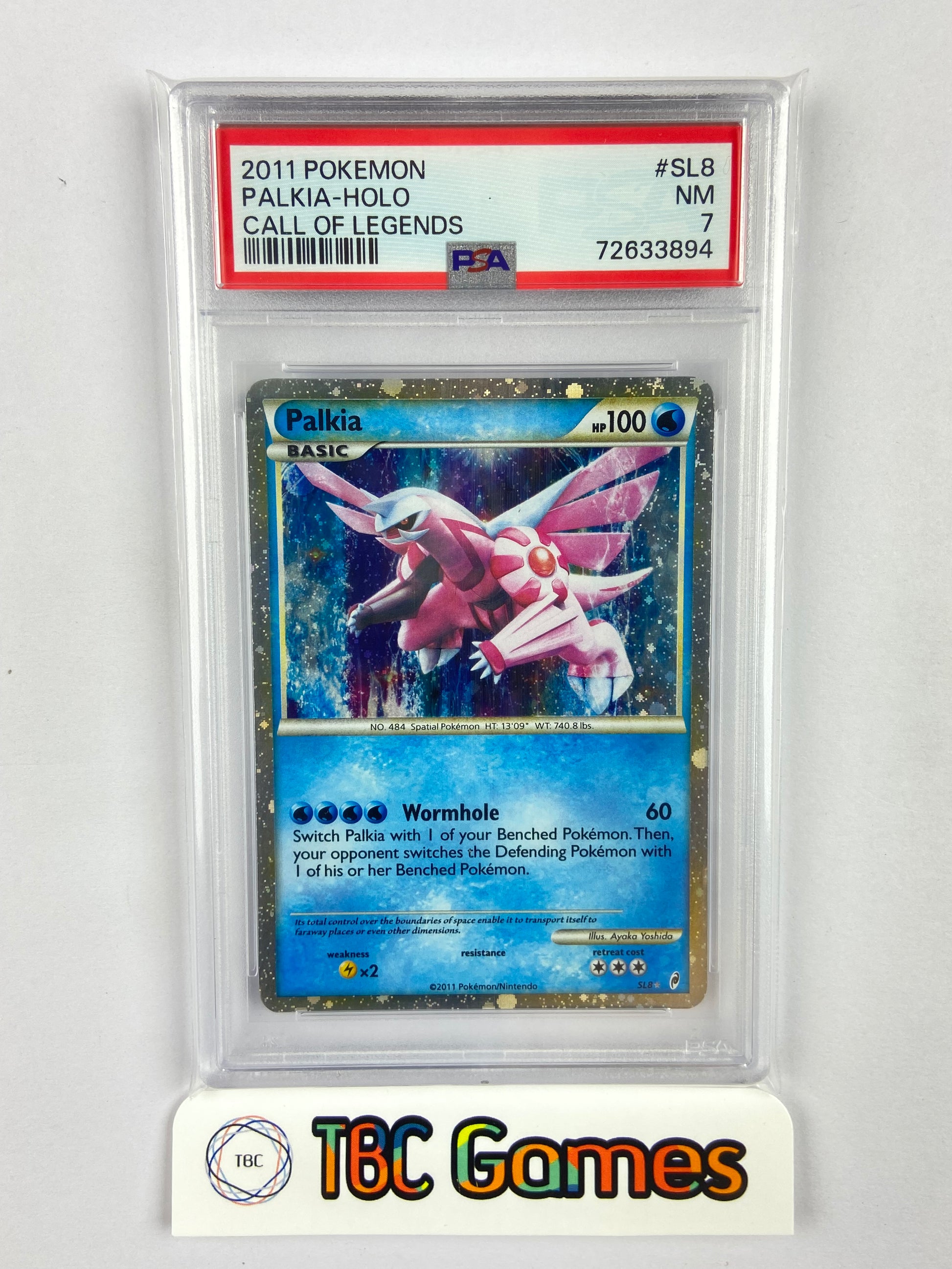 Palkia Call of Legends Shiny SL8 PSA 7 Palkia Call of Legends Shiny SL8 PSA 7