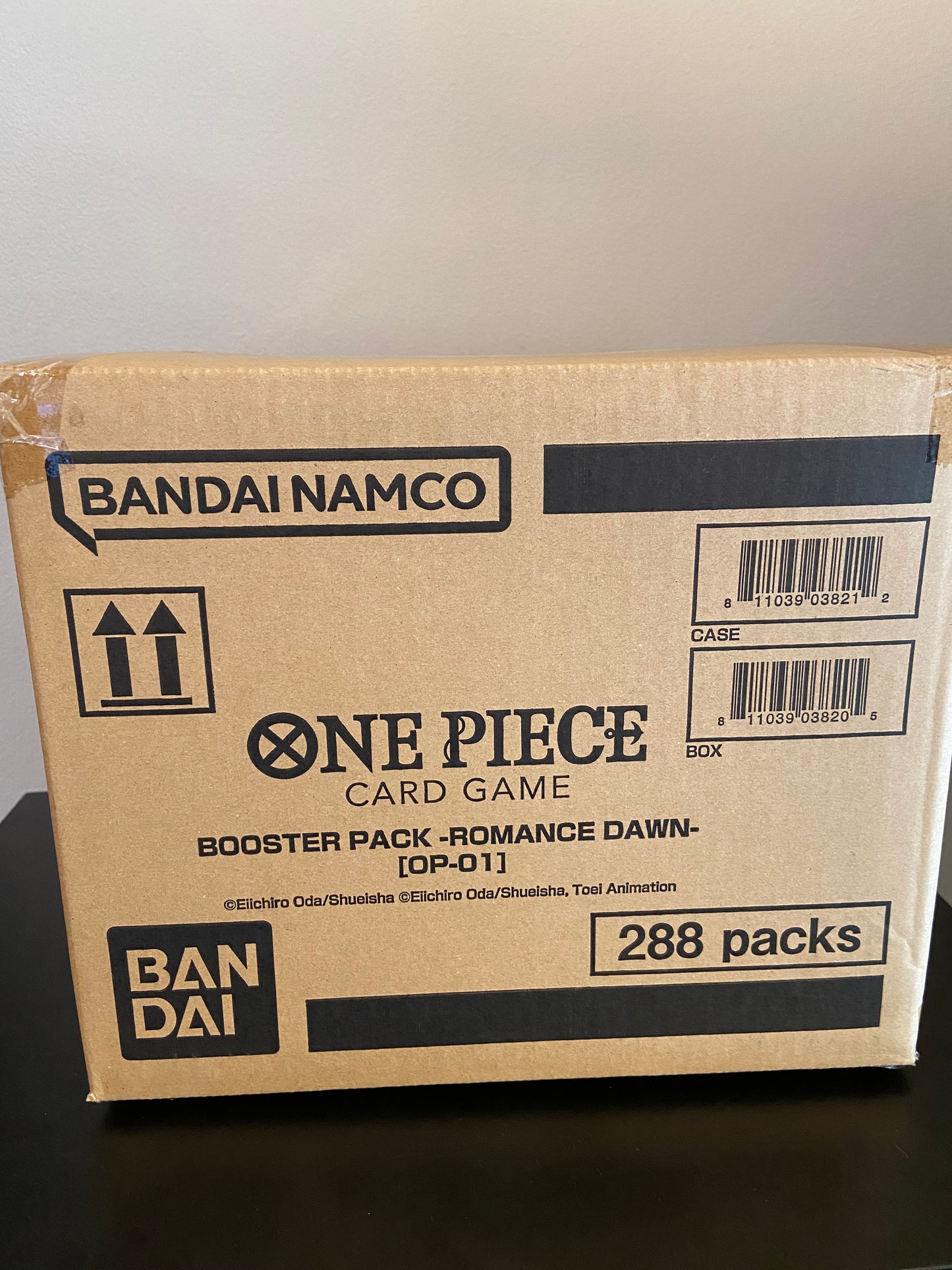 One Piece: Romance Dawn OP-01 English Booster Box Sealed Case (12 Boxe TBC Games One Piece: Romance Dawn OP-01 English Booster Box Sealed Case (12 Boxe TBC Games