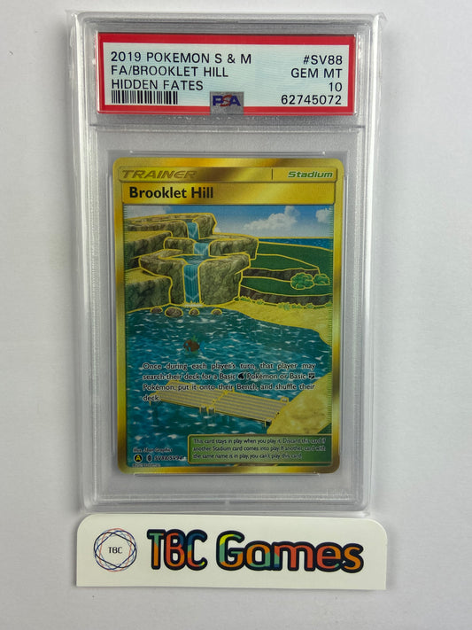Brooklet Hill Hidden Fates SV88/SV94 PSA 10