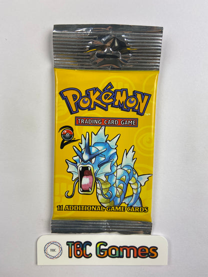 Pokemon TCG: Base Set 2 Booster Pack Long Stem Crimp (Gyarados) Pokemon TCG: Base Set 2 Booster Pack Long Stem Crimp (Gyarados)