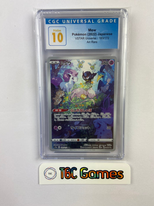 Mew VSTAR Universe 183/172 Japanese CGC 10