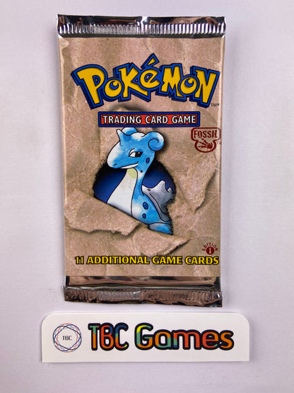 Pokemon TCG: Fossil 1st Edition Booster Pack (Lapras)