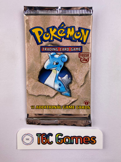 Pokemon TCG: Fossil 1st Edition Booster Pack (Lapras) TBC Games Pokemon TCG: Fossil 1st Edition Booster Pack (Lapras) TBC Games