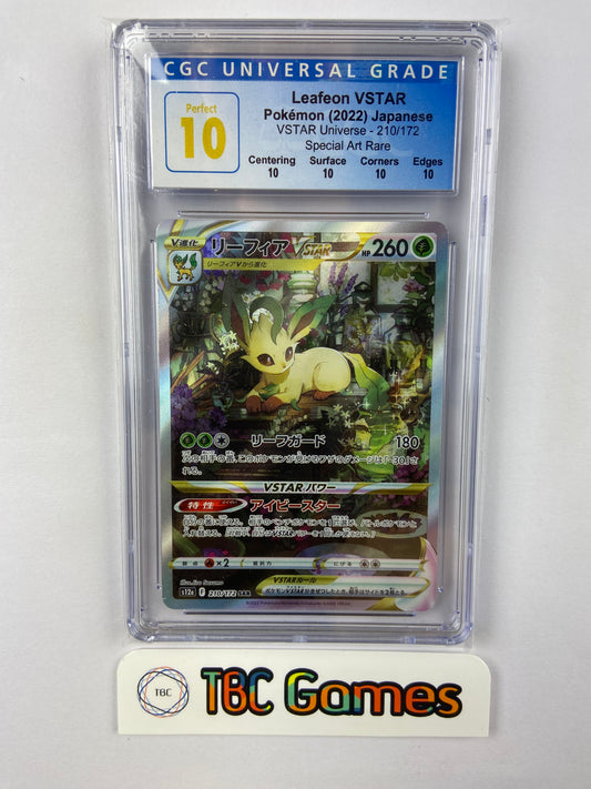 Leafeon VSTAR Universe 210/172 Japanese Perfect CGC 10