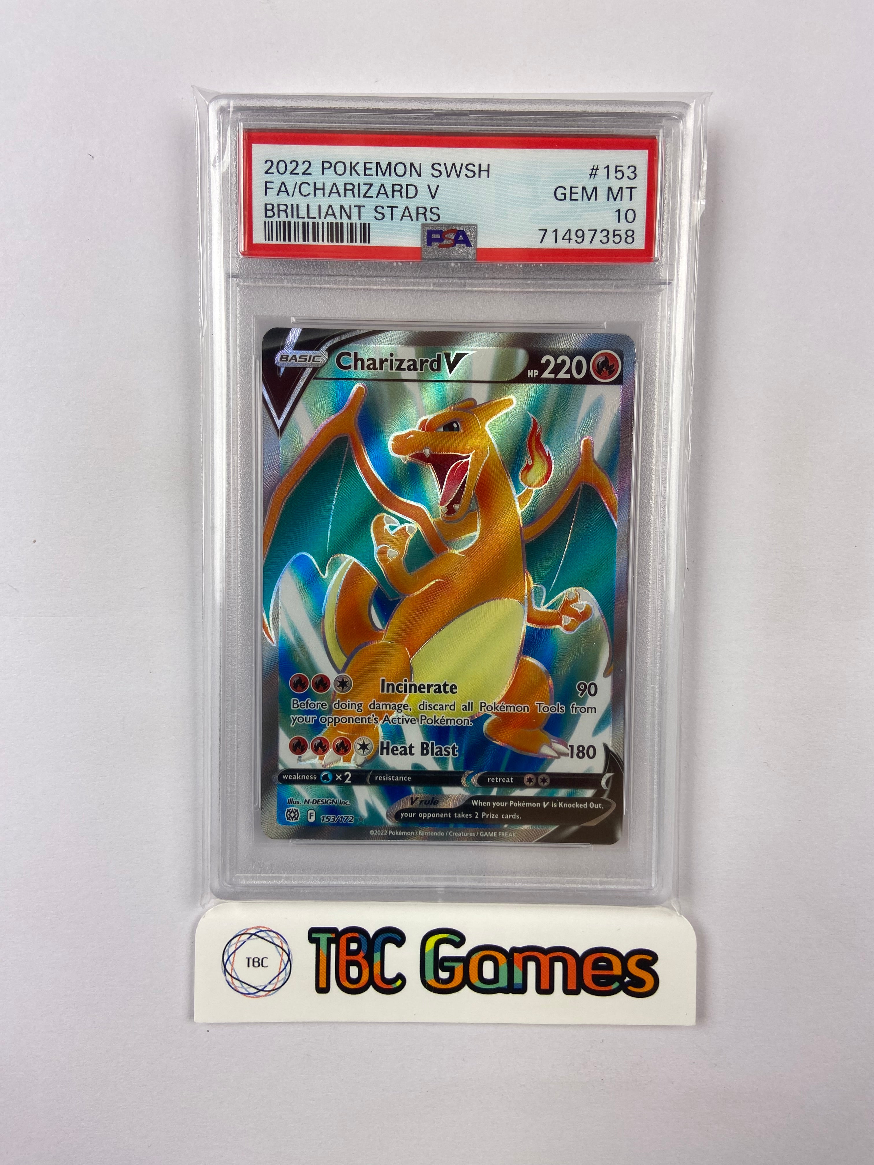 Pokemon Charizard outlet V Brilliant Stars 153/172