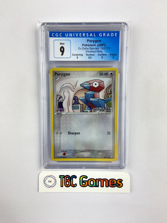 Porygon Reverse Holo Delta Species CGC 9