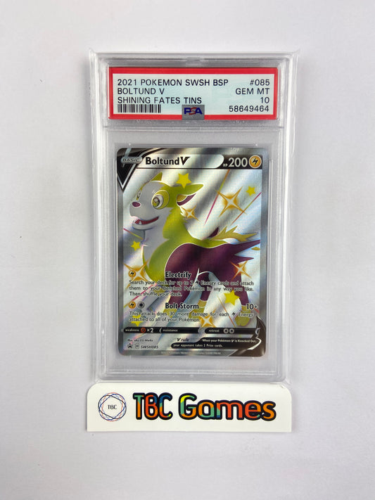 Boltund V Shining Fates Promo SWSH085 PSA 10