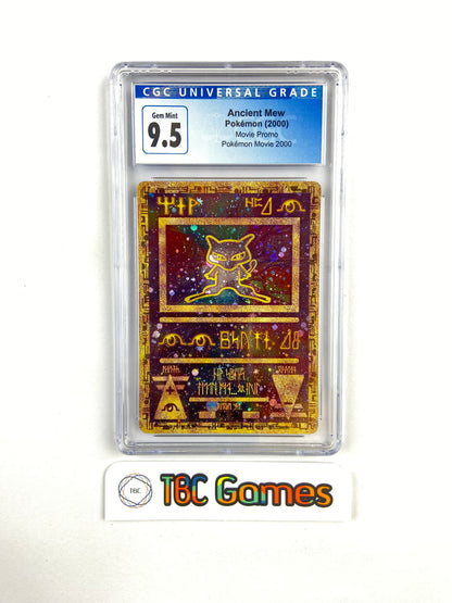Ancient Mew Movie 2000 Promo CGC 9.5 TBC Games Ancient Mew Movie 2000 Promo CGC 9.5 TBC Games