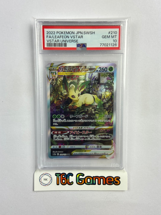 Leafeon VSTAR Universe 210/172 Japanese PSA 10