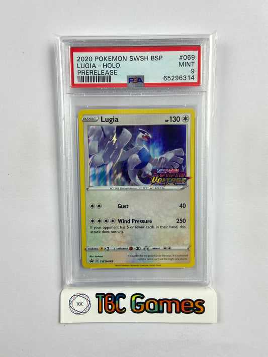 Lugia Vivid Voltage Prerelease SWSH069 PSA 9