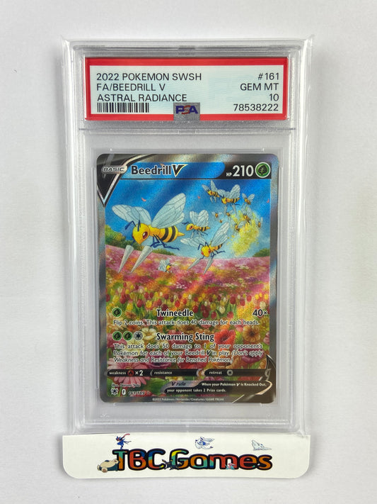 Beedrill V Astral Radiance Alt Art 161/189 PSA 10