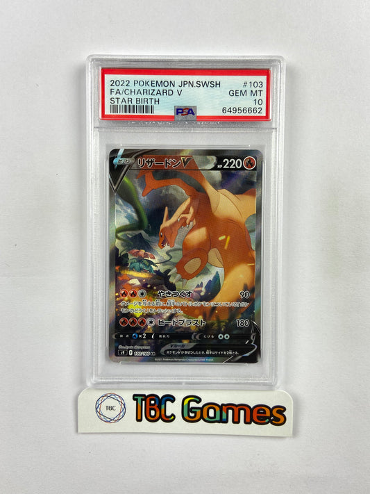 Charizard V Star Birth s9 103/100 Japanese PSA 10