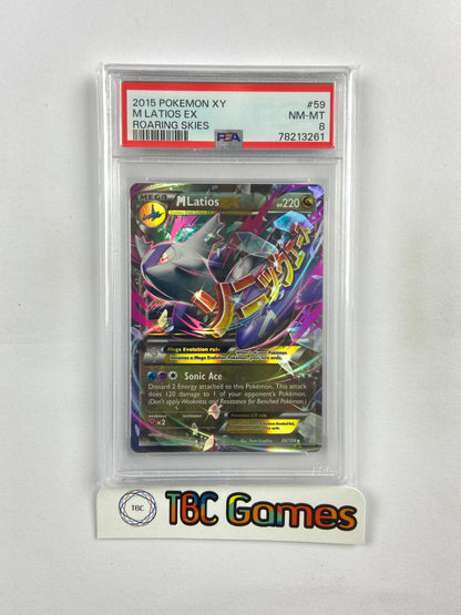 M Latios EX Roaring Skies 59/108 PSA 8 TBC Games M Latios EX Roaring Skies 59/108 PSA 8 TBC Games