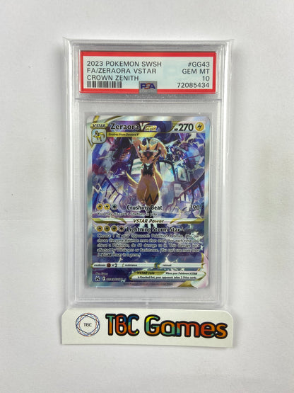 Zeraora VSTAR Crown Zenith GG43/GG70 PSA 10