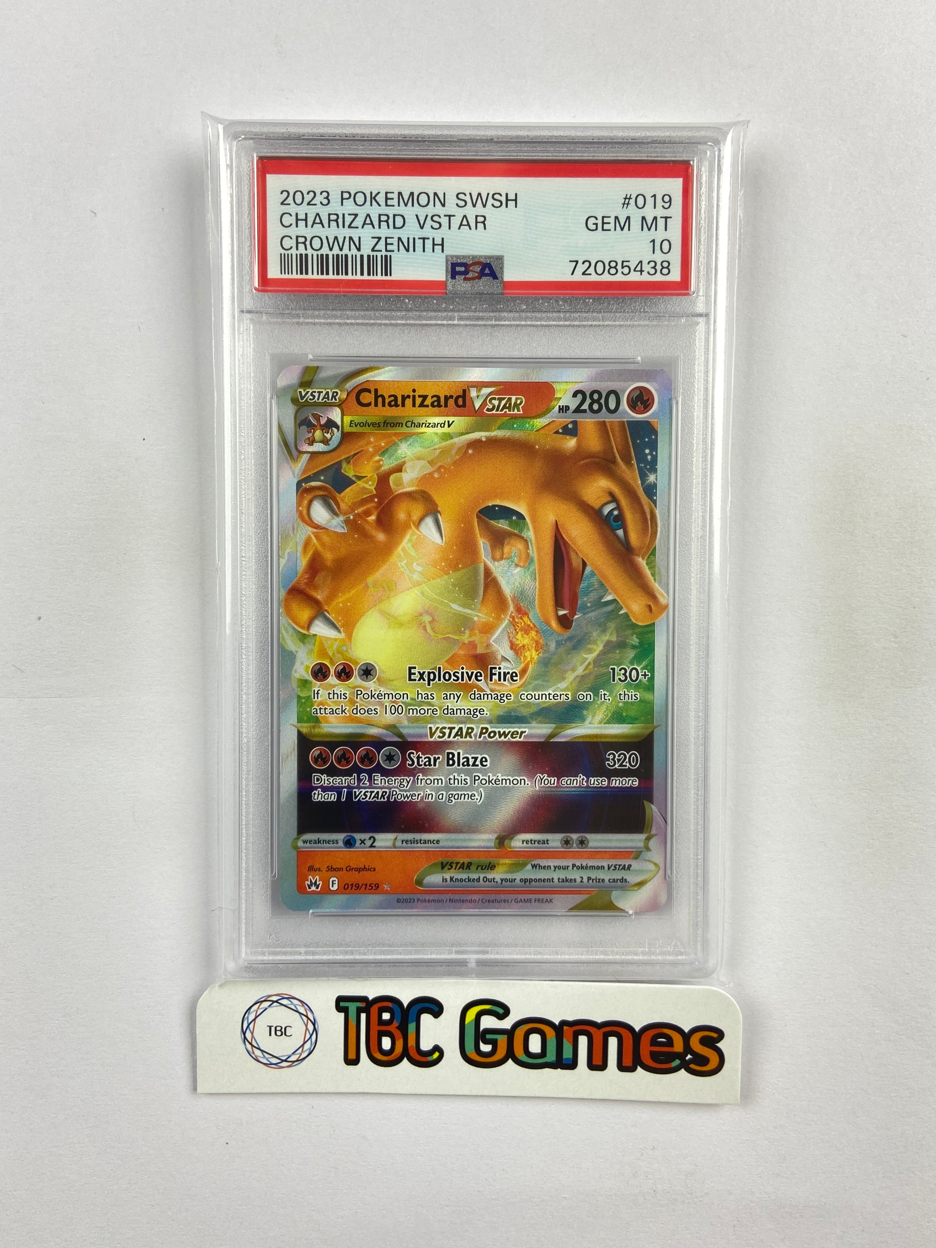 Pokemon Charizard VSTAR newest psa10