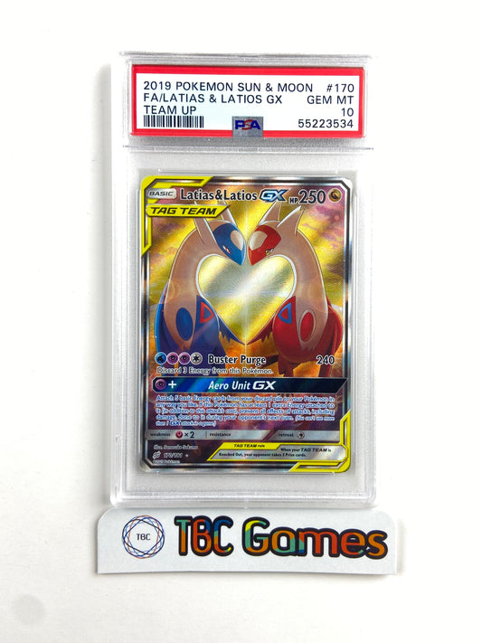 Latias & Latios Team Up Alt Art 170/181 PSA 10