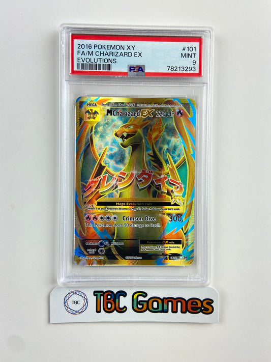 M Charizard EX Evolutions 101/108 PSA 9