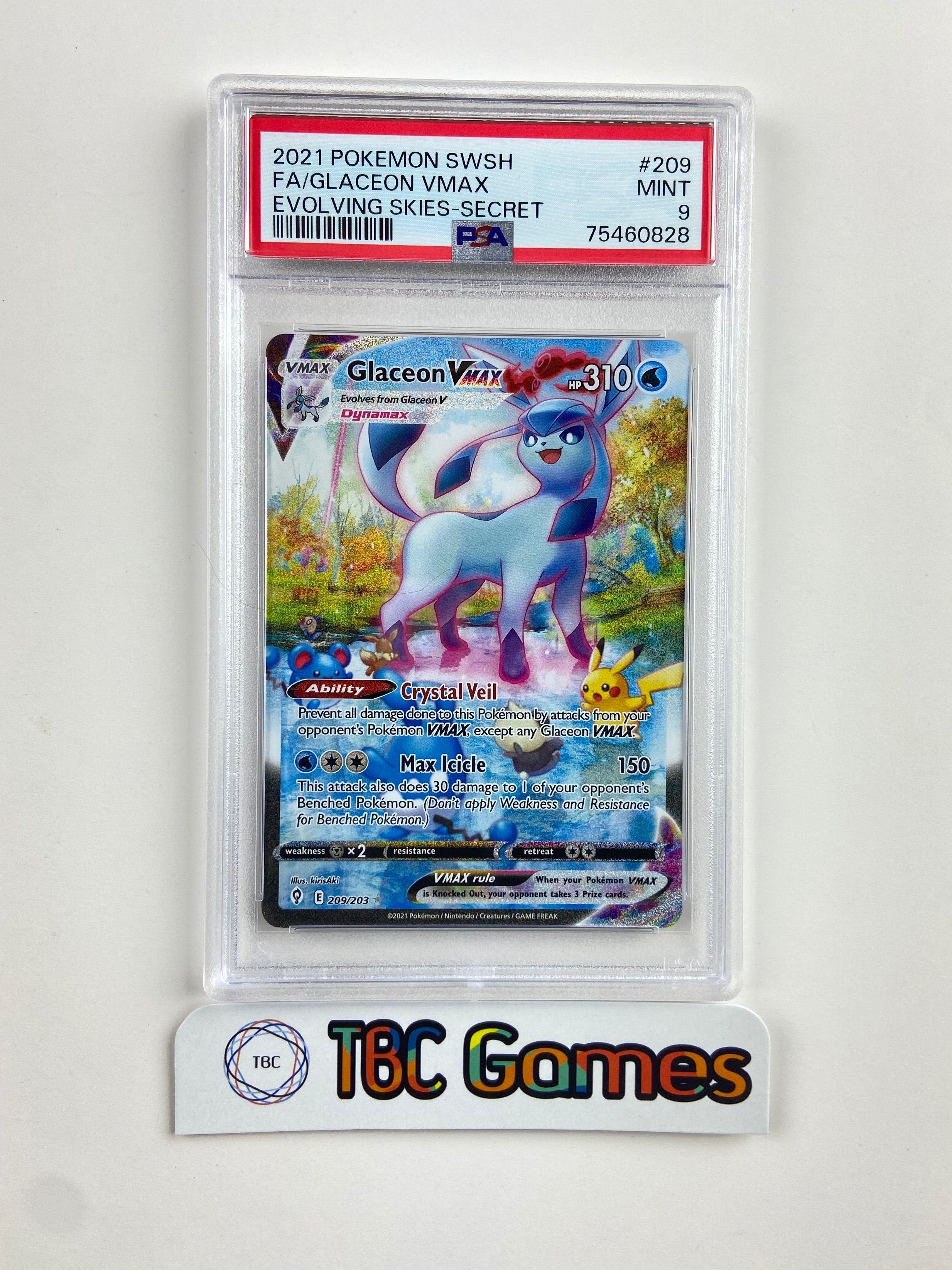 Buy Pokemon Glaceon VMAX Alternate Art Secret