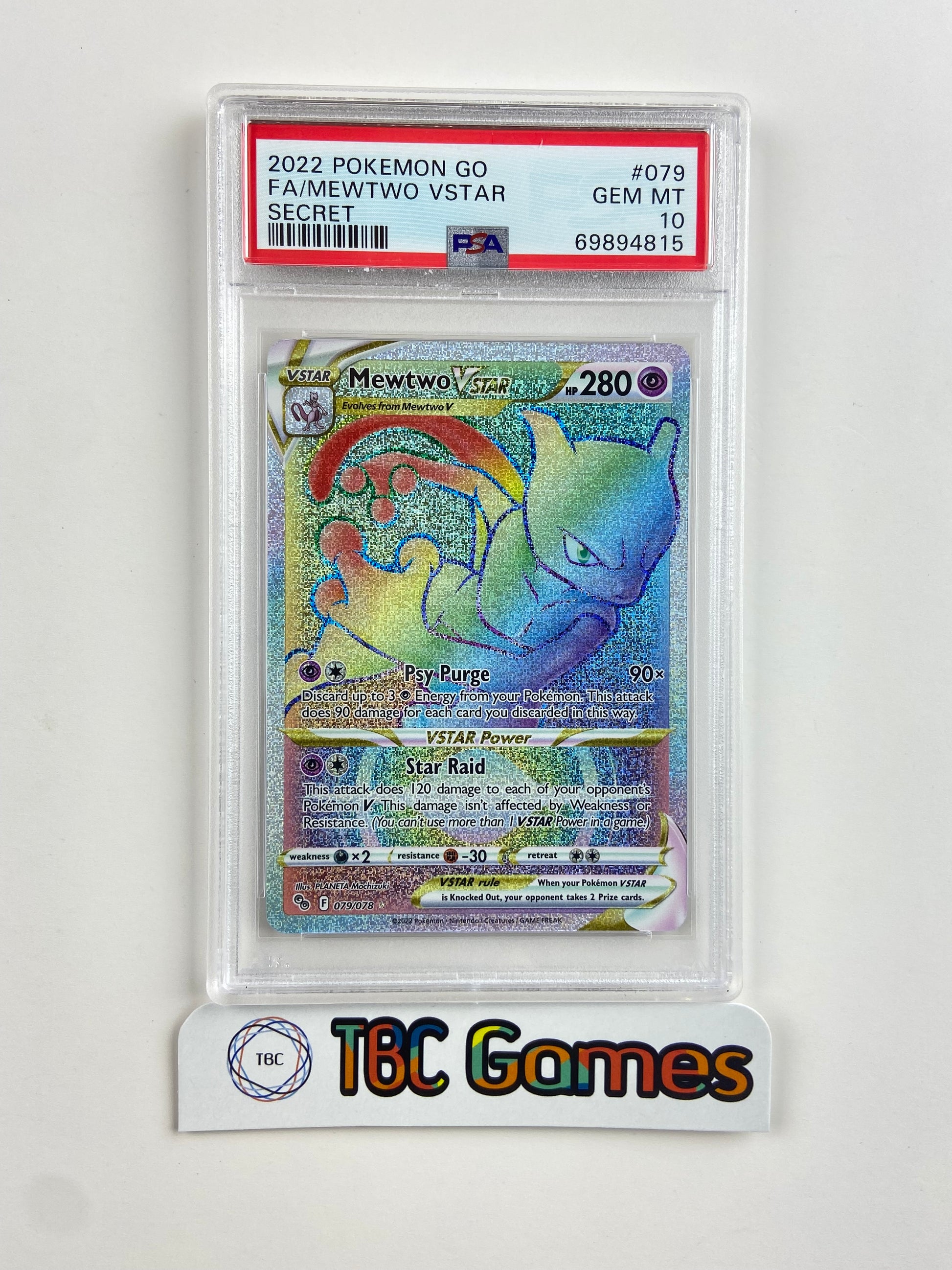 mewtwo pokemon go card value Pokmon TCG Mewtwo V Pokmon GO 030/078 Holo Ultra Rare