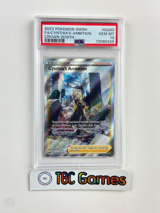 Cynthia's Ambition Crown Zenith GG60 PSA 10