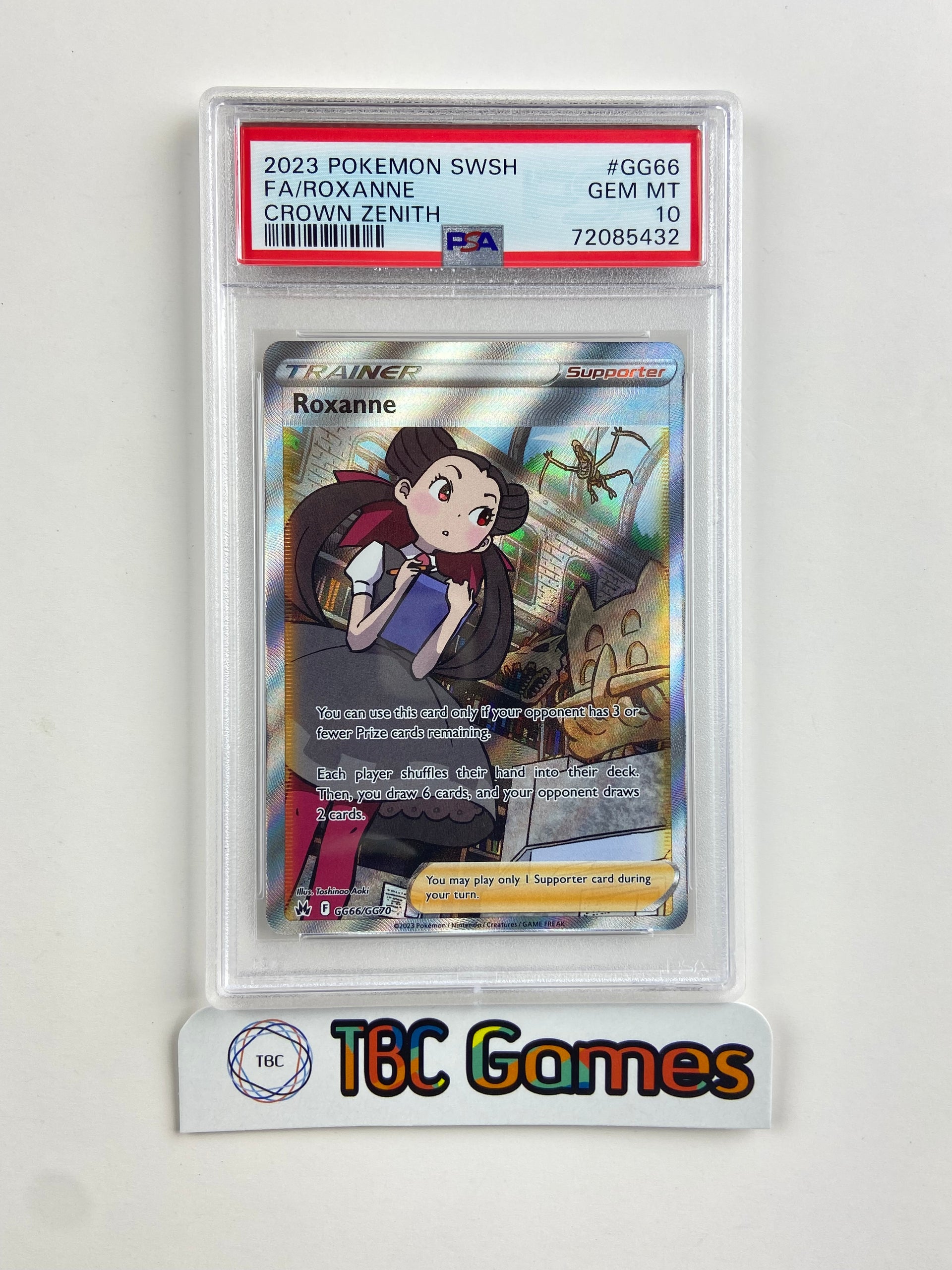 Roxanne Crown Zenith GG66 PSA 10 – TBC Games