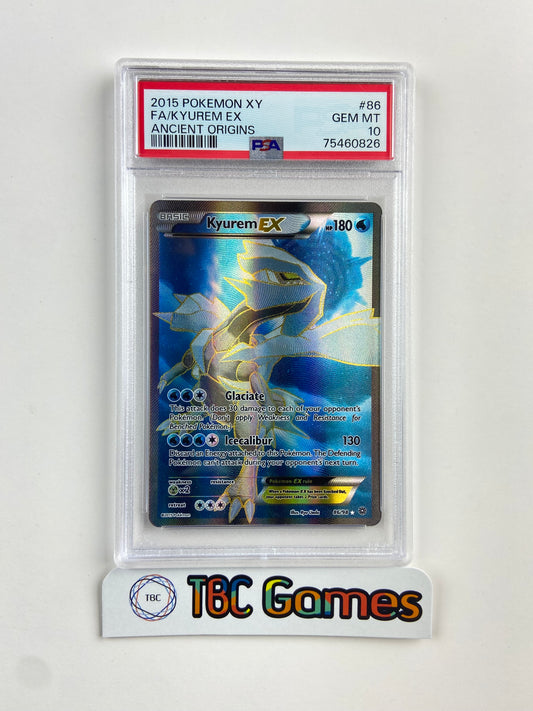 Kyurem EX Ancient Origins 86 PSA 10