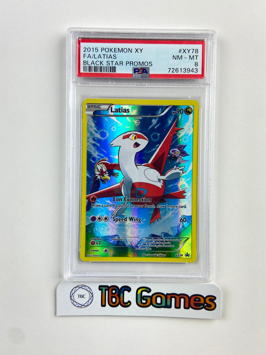 Latias XY78 Promo PSA 8