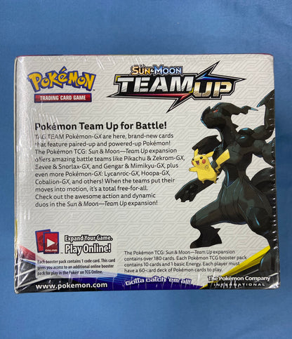 Pokemon TCG: Sun & Moon - Team Up Booster Box TBC Games Pokemon TCG: Sun & Moon - Team Up Booster Box TBC Games