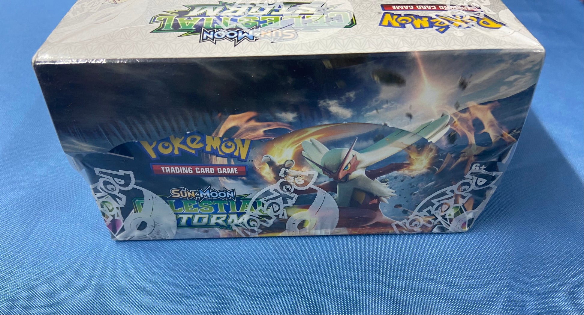 Pokemon Sun & Moon Celestial Storm Booster Box Pokemon Sun & Moon Celestial Storm Booster Box