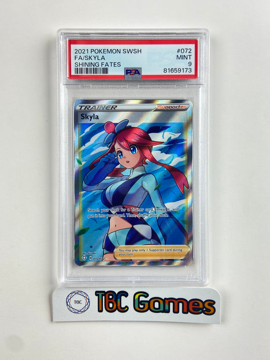 Skyla Shining Fates 072/072 PSA 9